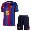 Jalkapallo Fanipaita FC Barcelona Kotipeliasusetti 2026-27 - Lapset Jalkapallo Fanipaita FC Barcelona Kotipeliasusetti 2026-27 - Lapset