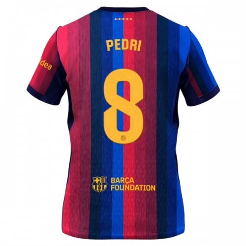 Jalkapallo Fanipaita FC Barcelona Pedri 8 Kotipelipaita 2026-27 Jalkapallo Fanipaita FC Barcelona Pedri 8 Kotipelipaita 2026-27