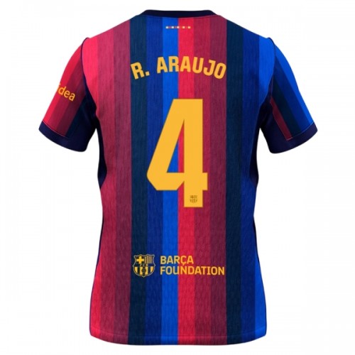 Jalkapallo Fanipaita FC Barcelona R. Araujo 4 Kotipelipaita 2026-27 Jalkapallo Fanipaita FC Barcelona R. Araujo 4 Kotipelipaita 2026-27