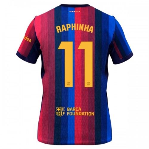 Jalkapallo Fanipaita FC Barcelona Raphinha 11 Kotipelipaita 2026-27 Jalkapallo Fanipaita FC Barcelona Raphinha 11 Kotipelipaita 2026-27