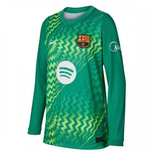 Jalkapallo Fanipaita Maalivahti FC Barcelona Kotipelipaita 2026-27 Pitkähihainen Jalkapallo Fanipaita Maalivahti FC Barcelona Kotipelipaita 2026-27 Pitkähihainen