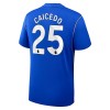 Jalkapallo Fanipaita Chelsea Caicedo 25 Kotipelipaita 2026-27