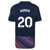 Jalkapallo Fanipaita Tottenham Hotspur Kudus 20 Vieraspelipaita 2026-27 Jalkapallo Fanipaita Tottenham Hotspur Kudus 20 Vieraspelipaita 2026-27