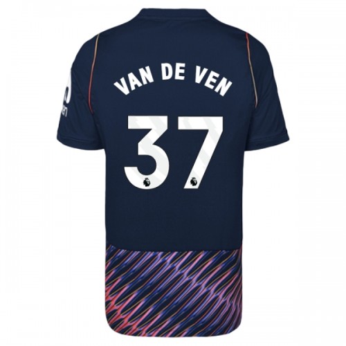 Jalkapallo Fanipaita Tottenham Hotspur Van De Ven 37 Vieraspelipaita 2026-27 Jalkapallo Fanipaita Tottenham Hotspur Van De Ven 37 Vieraspelipaita 2026-27