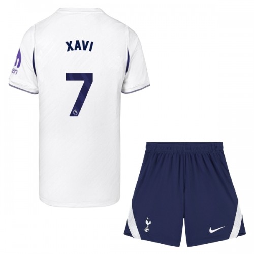 Jalkapallo Fanipaita Tottenham Hotspur Xavi 7 Kotipeliasusetti 2026-27 - Lapset Jalkapallo Fanipaita Tottenham Hotspur Xavi 7 Kotipeliasusetti 2026-27 - Lapset