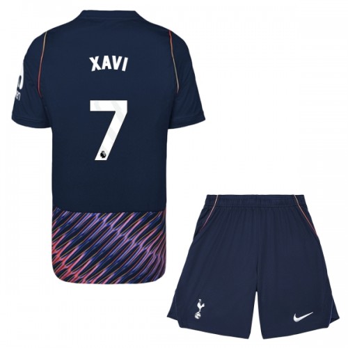 Jalkapallo Fanipaita Tottenham Hotspur Xavi 7 Vieraspeliasusetti 2026-27 - Lapset Jalkapallo Fanipaita Tottenham Hotspur Xavi 7 Vieraspeliasusetti 2026-27 - Lapset