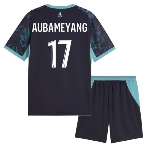 Jalkapallo Fanipaita Olympique de Marseille Aubameyang 17 Vieraspeliasusetti 2026-27 - Lapset Jalkapallo Fanipaita Olympique de Marseille Aubameyang 17 Vieraspeliasusetti 2026-27 - Lapset