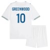 Jalkapallo Fanipaita Olympique de Marseille Greenwood 10 Kotipeliasusetti 2026-27 - Lapset Jalkapallo Fanipaita Olympique de Marseille Greenwood 10 Kotipeliasusetti 2026-27 - Lapset