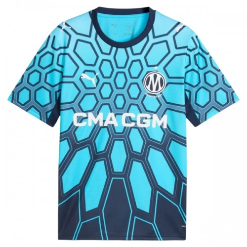 Jalkapallo Fanipaita Olympique de Marseille Vieraspelipaita 2026-27 Sininen Jalkapallo Fanipaita Olympique de Marseille Vieraspelipaita 2026-27 Sininen