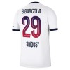 Jalkapallo Fanipaita Paris Saint-Germain Bradley Barcola 29 Vieraspelipaita 2026-27