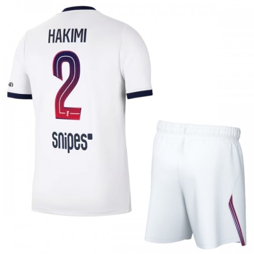 Jalkapallo Fanipaita Paris Saint-Germain Hakimi 2 Vieraspeliasusetti 2026-27 - Lapset Jalkapallo Fanipaita Paris Saint-Germain Hakimi 2 Vieraspeliasusetti 2026-27 - Lapset
