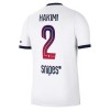Jalkapallo Fanipaita Paris Saint-Germain Hakimi 2 Vieraspelipaita 2026-27