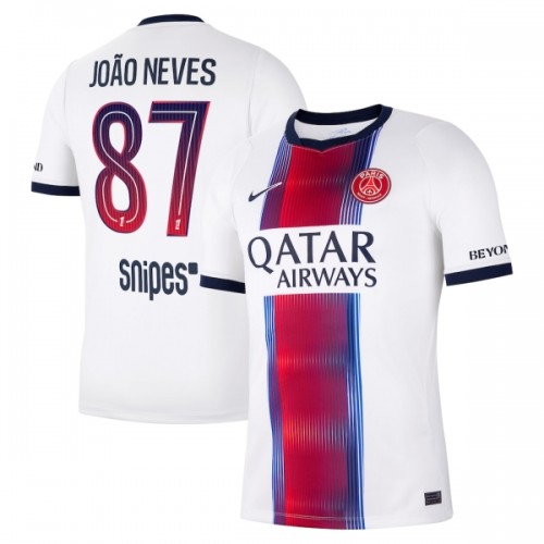 Jalkapallo Fanipaita Paris Saint-Germain Joao Neves 87 Vieraspelipaita 2026-27 Jalkapallo Fanipaita Paris Saint-Germain Joao Neves 87 Vieraspelipaita 2026-27