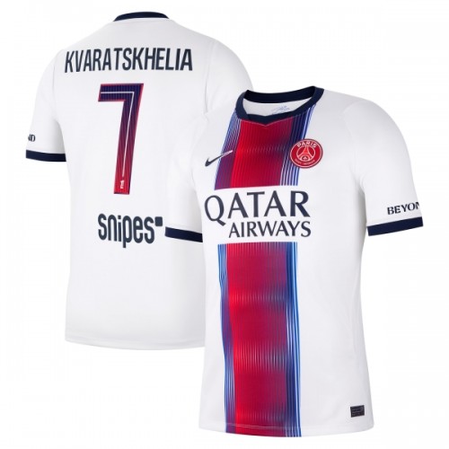 Jalkapallo Fanipaita Paris Saint-Germain Kvaratskhelia 7 Vieraspelipaita 2026-27 Jalkapallo Fanipaita Paris Saint-Germain Kvaratskhelia 7 Vieraspelipaita 2026-27