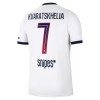 Jalkapallo Fanipaita Paris Saint-Germain Kvaratskhelia 7 Vieraspelipaita 2026-27