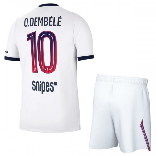 Jalkapallo Fanipaita Paris Saint-Germain O. Dembele 10 Vieraspeliasusetti 2026-27 - Lapset Jalkapallo Fanipaita Paris Saint-Germain O. Dembele 10 Vieraspeliasusetti 2026-27 - Lapset