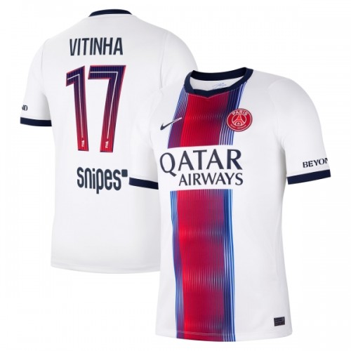 Jalkapallo Fanipaita Paris Saint-Germain Vitinha 17 Vieraspelipaita 2026-27 Jalkapallo Fanipaita Paris Saint-Germain Vitinha 17 Vieraspelipaita 2026-27