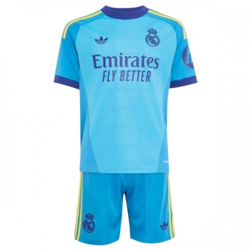 Jalkapallo Fanipaita Maalivahti Real Madrid Vieraspeliasusetti 2026-27 - Lapset Jalkapallo Fanipaita Maalivahti Real Madrid Vieraspeliasusetti 2026-27 - Lapset