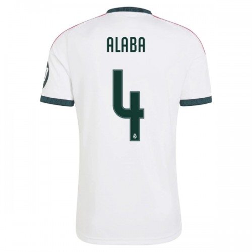 Jalkapallo Fanipaita Real Madrid Alaba 4 Kotipelipaita 2026-27 Jalkapallo Fanipaita Real Madrid Alaba 4 Kotipelipaita 2026-27