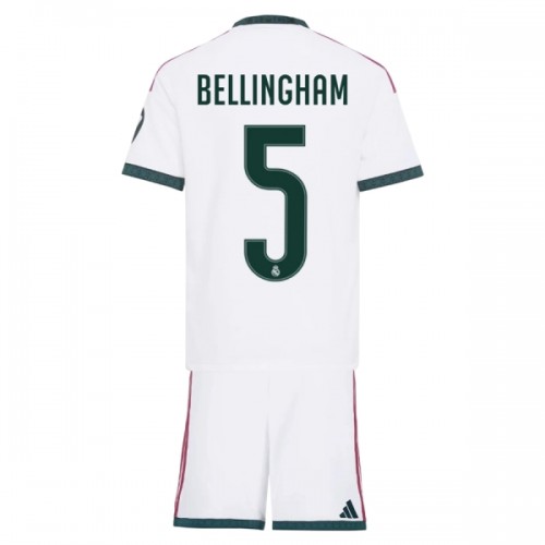 Jalkapallo Fanipaita Real Madrid Bellingham 5 Kotipeliasusetti 2026-27 - Lapset Jalkapallo Fanipaita Real Madrid Bellingham 5 Kotipeliasusetti 2026-27 - Lapset