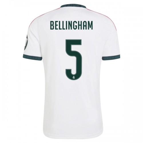 Jalkapallo Fanipaita Real Madrid Bellingham 5 Kotipelipaita 2026-27 Jalkapallo Fanipaita Real Madrid Bellingham 5 Kotipelipaita 2026-27