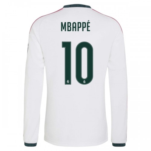 Jalkapallo Fanipaita Real Madrid Mbappé 10 Kotipelipaita 2026-27 Pitkähihainen Jalkapallo Fanipaita Real Madrid Mbappé 10 Kotipelipaita 2026-27 Pitkähihainen