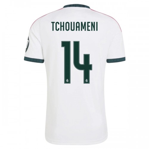 Jalkapallo Fanipaita Real Madrid Tchouameni 14 Kotipelipaita 2026-27 Jalkapallo Fanipaita Real Madrid Tchouameni 14 Kotipelipaita 2026-27