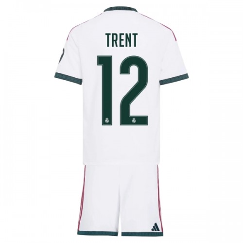 Jalkapallo Fanipaita Real Madrid Trent Alexander-Arnold 12 Kotipeliasusetti 2026-27 - Lapset Jalkapallo Fanipaita Real Madrid Trent Alexander-Arnold 12 Kotipeliasusetti 2026-27 - Lapset