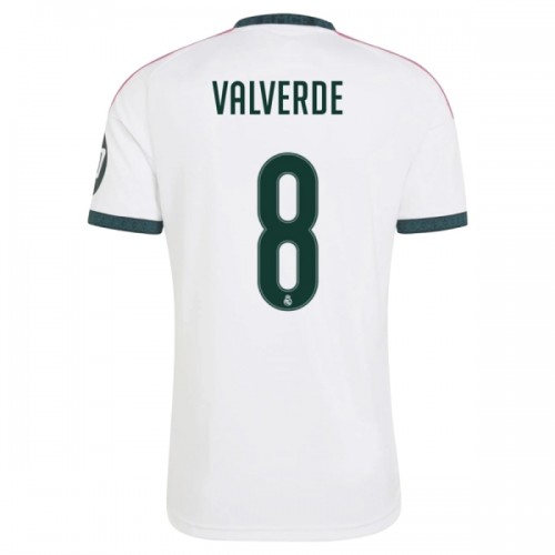 Jalkapallo Fanipaita Real Madrid Valverde 8 Kotipelipaita 2026-27 Jalkapallo Fanipaita Real Madrid Valverde 8 Kotipelipaita 2026-27