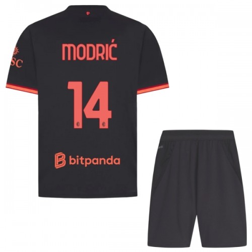 Jalkapallo Fanipaita AC Milan Modrić 14 Kolmaspeliasusetti 2026-27 - Lapset Jalkapallo Fanipaita AC Milan Modrić 14 Kolmaspeliasusetti 2026-27 - Lapset