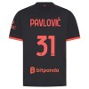 Jalkapallo Fanipaita AC Milan Pavlovic 31 Kolmaspelipaita 2026-27 Jalkapallo Fanipaita AC Milan Pavlovic 31 Kolmaspelipaita 2026-27