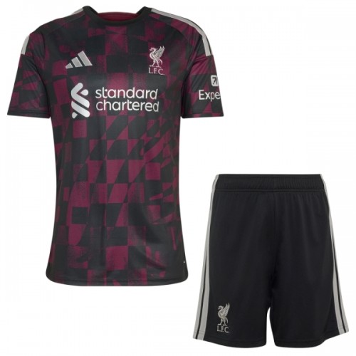 Jalkapallo Fanipaita Liverpool Kolmaspeliasusetti 2026-27 - Lapset Jalkapallo Fanipaita Liverpool Kolmaspeliasusetti 2026-27 - Lapset