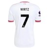 Jalkapallo Fanipaita Liverpool Wirtz 7 Vieraspelipaita 2026-27 Jalkapallo Fanipaita Liverpool Wirtz 7 Vieraspelipaita 2026-27