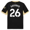 Jalkapallo Fanipaita Manchester City Savinho 26 Vieraspelipaita 2026-27 Jalkapallo Fanipaita Manchester City Savinho 26 Vieraspelipaita 2026-27