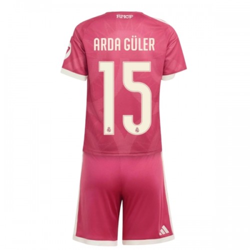 Jalkapallo Fanipaita Real Madrid Arda Guler 15 Kolmaspeliasusetti 2026-27 - Lapset Jalkapallo Fanipaita Real Madrid Arda Guler 15 Kolmaspeliasusetti 2026-27 - Lapset