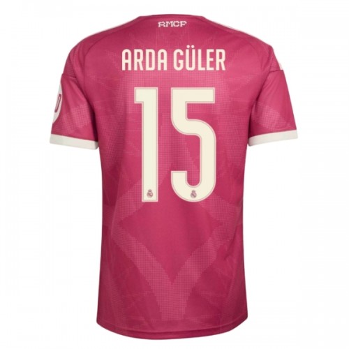 Jalkapallo Fanipaita Real Madrid Arda Guler 15 Kolmaspelipaita 2026-27 Jalkapallo Fanipaita Real Madrid Arda Guler 15 Kolmaspelipaita 2026-27