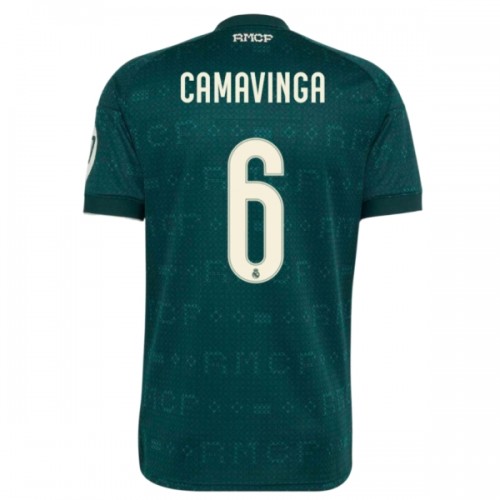 Jalkapallo Fanipaita Real Madrid Camavinga 6 Vieraspelipaita 2026-27 Jalkapallo Fanipaita Real Madrid Camavinga 6 Vieraspelipaita 2026-27