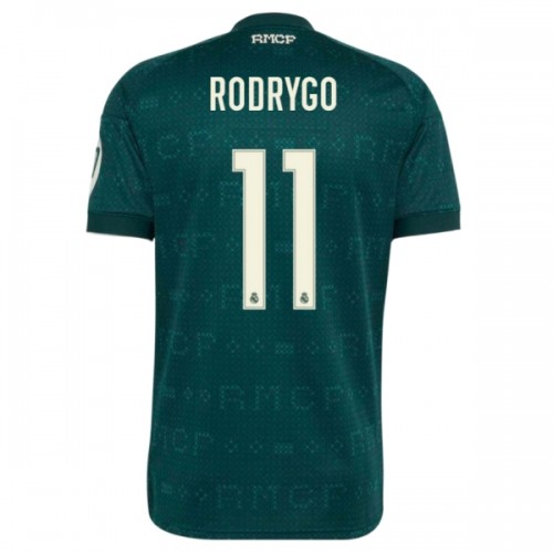 Jalkapallo Fanipaita Real Madrid Rodrygo 11 Vieraspelipaita 2026-27 Jalkapallo Fanipaita Real Madrid Rodrygo 11 Vieraspelipaita 2026-27