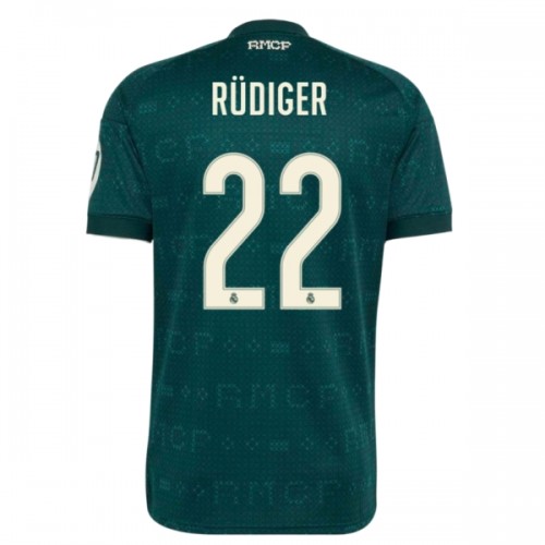 Jalkapallo Fanipaita Real Madrid Rudiger 22 Vieraspelipaita 2026-27 Jalkapallo Fanipaita Real Madrid Rudiger 22 Vieraspelipaita 2026-27