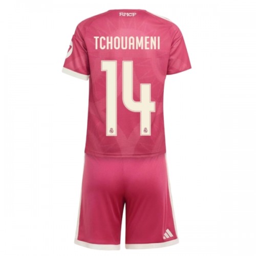 Jalkapallo Fanipaita Real Madrid Tchouameni 14 Kolmaspeliasusetti 2026-27 - Lapset Jalkapallo Fanipaita Real Madrid Tchouameni 14 Kolmaspeliasusetti 2026-27 - Lapset