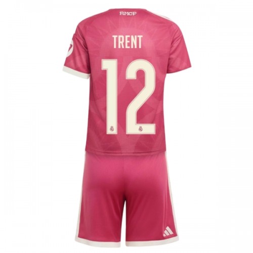 Jalkapallo Fanipaita Real Madrid Trent Alexander-Arnold 12 Kolmaspeliasusetti 2026-27 - Lapset Jalkapallo Fanipaita Real Madrid Trent Alexander-Arnold 12 Kolmaspeliasusetti 2026-27 - Lapset