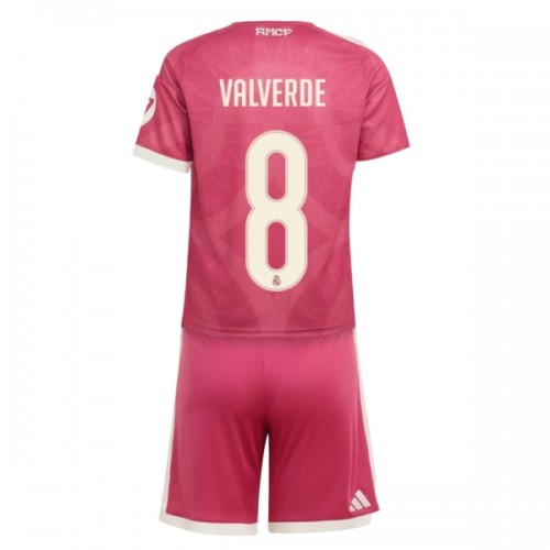 Jalkapallo Fanipaita Real Madrid Valverde 8 Kolmaspeliasusetti 2026-27 - Lapset Jalkapallo Fanipaita Real Madrid Valverde 8 Kolmaspeliasusetti 2026-27 - Lapset