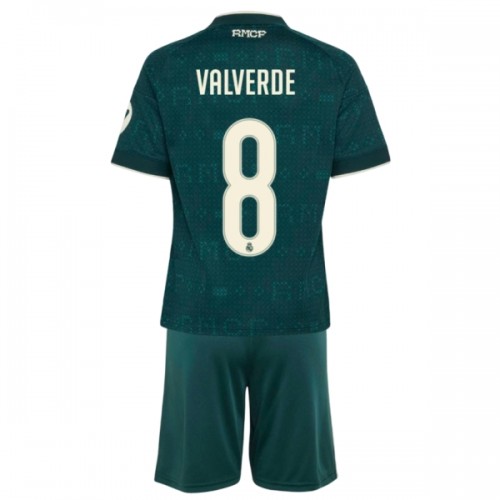 Jalkapallo Fanipaita Real Madrid Valverde 8 Vieraspeliasusetti 2026-27 - Lapset Jalkapallo Fanipaita Real Madrid Valverde 8 Vieraspeliasusetti 2026-27 - Lapset