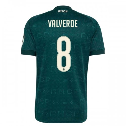 Jalkapallo Fanipaita Real Madrid Valverde 8 Vieraspelipaita 2026-27 Jalkapallo Fanipaita Real Madrid Valverde 8 Vieraspelipaita 2026-27