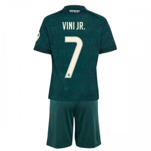 Jalkapallo Fanipaita Real Madrid Vini JR. 7 Vieraspeliasusetti 2026-27 - Lapset Jalkapallo Fanipaita Real Madrid Vini JR. 7 Vieraspeliasusetti 2026-27 - Lapset