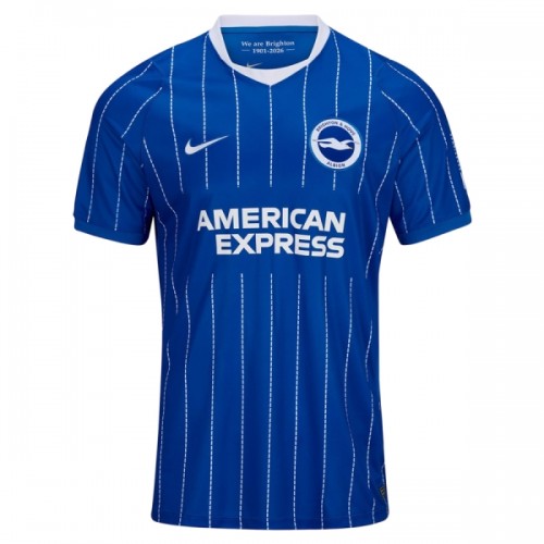 Jalkapallo Fanipaita Brighton Hove Albion Kotipelipaita 2026-27 Jalkapallo Fanipaita Brighton Hove Albion Kotipelipaita 2026-27