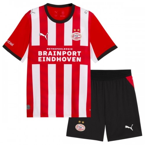 Jalkapallo Fanipaita PSV Eindhoven Kotipeliasusetti 2026-27 - Lapset Jalkapallo Fanipaita PSV Eindhoven Kotipeliasusetti 2026-27 - Lapset
