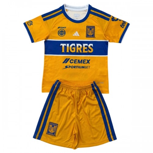 Jalkapallo Fanipaita Tigres UANL Kotipeliasusetti 2026-27 - Lapset Jalkapallo Fanipaita Tigres UANL Kotipeliasusetti 2026-27 - Lapset