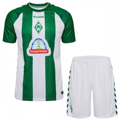 Jalkapallo Fanipaita Werder Bremen Kotipeliasusetti 2026-27 - Lapset Jalkapallo Fanipaita Werder Bremen Kotipeliasusetti 2026-27 - Lapset