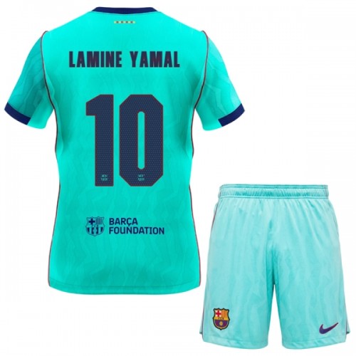 Jalkapallo Fanipaita FC Barcelona Lamine Yamal 10 Kolmaspeliasusetti 2026-27 - Lapset Jalkapallo Fanipaita FC Barcelona Lamine Yamal 10 Kolmaspeliasusetti 2026-27 - Lapset